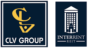 logos of CLV Group and InterRent REIT