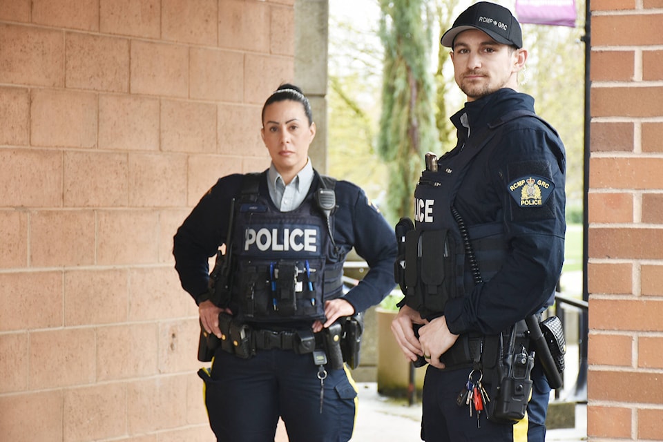 Constables Tisha Parsons and Scott Marshall are with the Ridge Meadows RCMP detachment